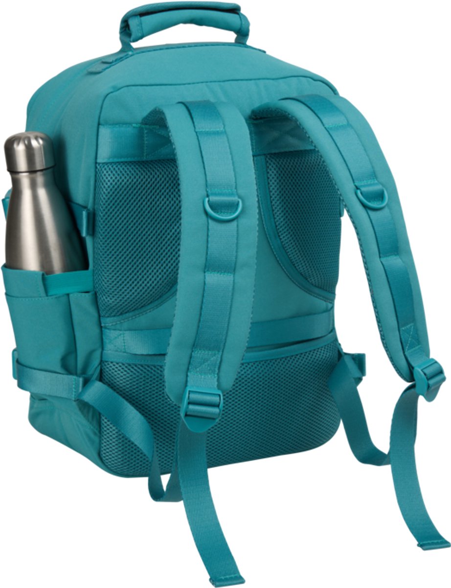 CabinMax Metz Reistas – Handbagage 24L Ryanair / Wizz Air – Rugzak Transavia – Schooltas - 40x30x20 cm – Compact Backpack – Lichtgewicht – Lagoon blauw – foto 6