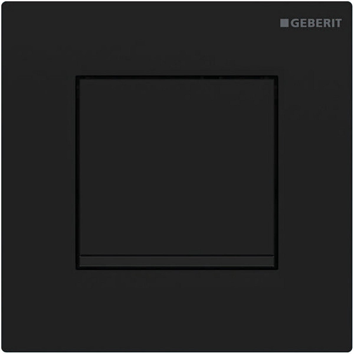 Geberit Spoelsystemen - Urinoir bedieningsplaat, easy to clean, mat zwart 116.017.16.1