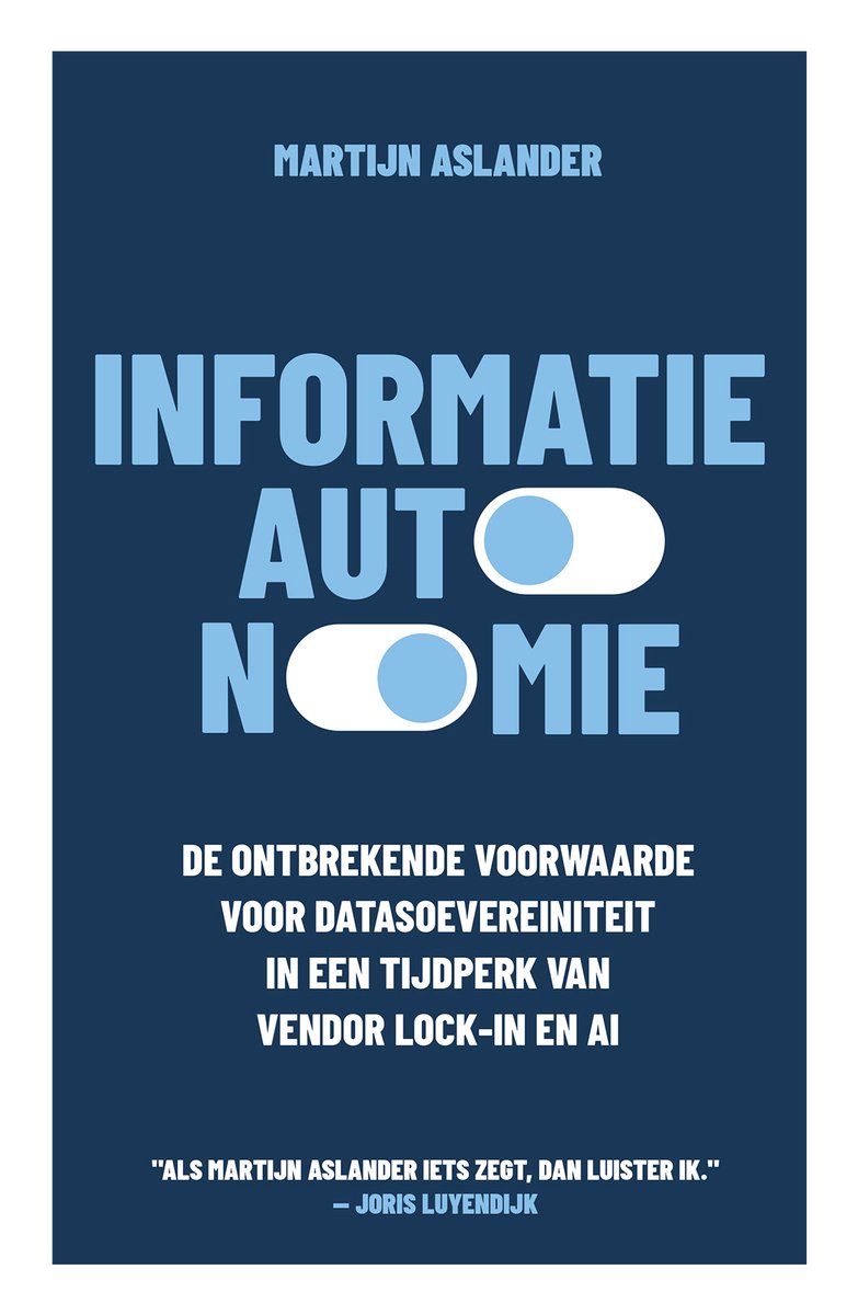 Omslag van Informatieautonomie