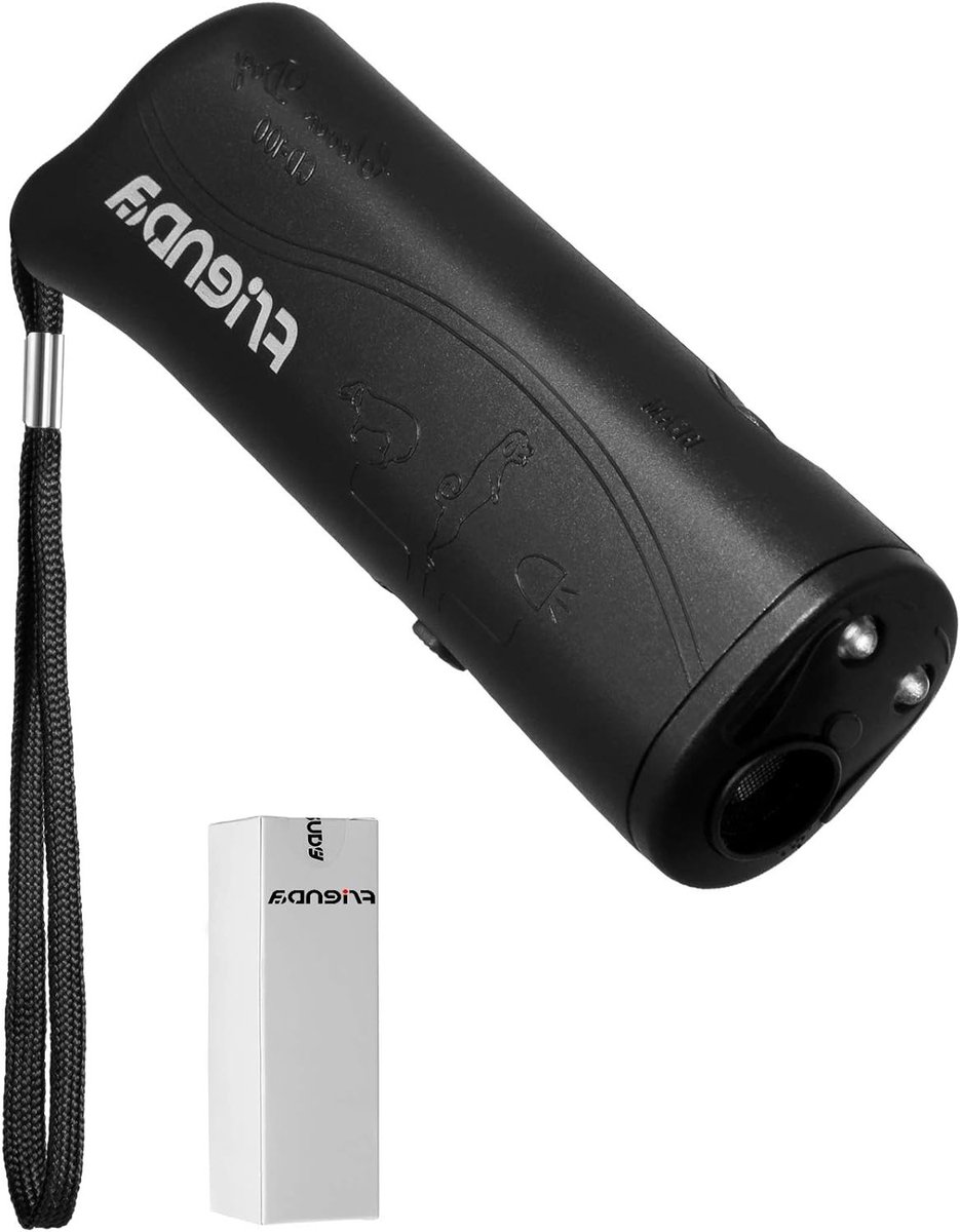 Ultrasone Hond Repeller en Trainer - 3-in-1 Antiblaffend Apparaat voor Effectieve Hondentraining en Geluidsbeheersing