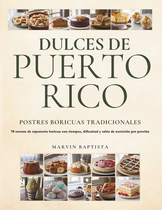 Dulces de Puerto Rico - cover