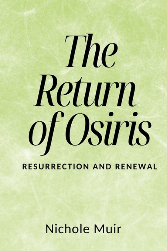 The Return of Osiris - cover