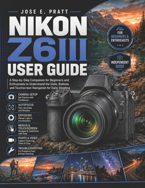 NIKON Z6III User Guide - cover