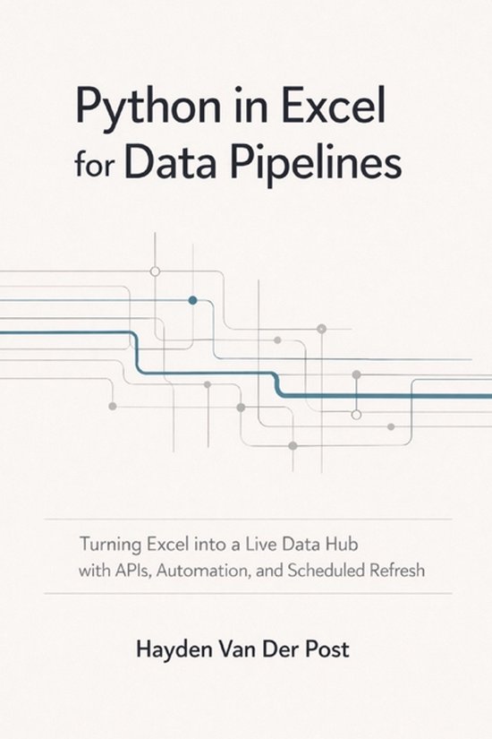 Excel with Python- Python in Excel for Data Pipelines - cover