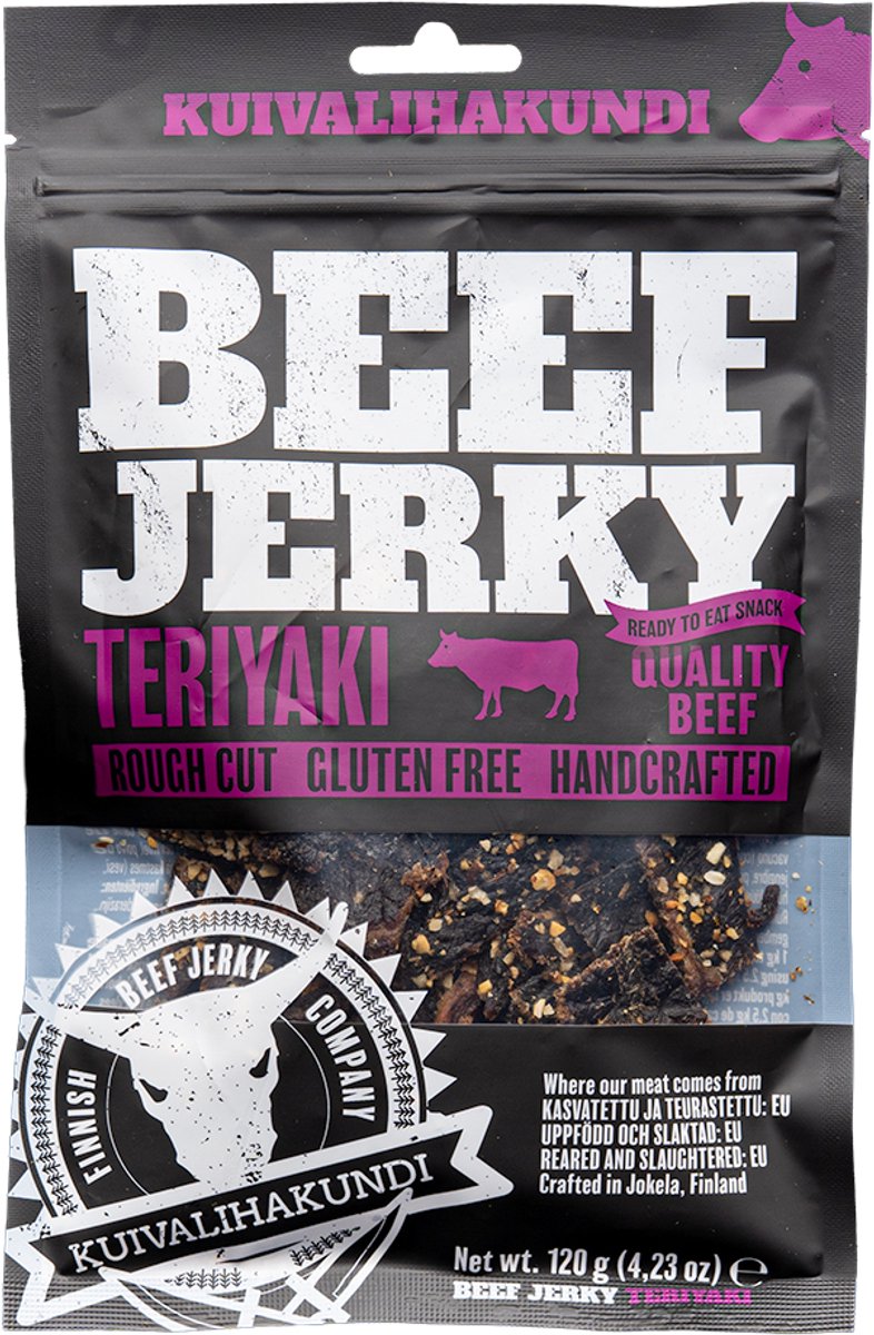 Kuivalihakundi - Beef Jerky Teriyaki - 120g