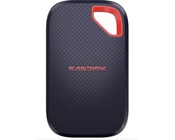 SANDISK Extreme Portable SSD – Externe SSD – USB-C 3.2 – 2 TB – V3 – 2000MB/S Lezen en Schrijven