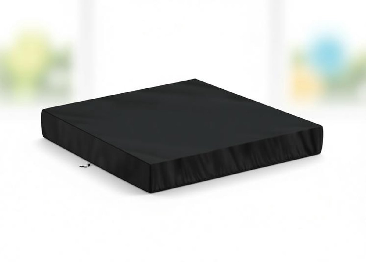 ElleMooi Zandbakafdekking 200x200x20cm - Waterdicht Afdekzeil met Trekkoord, 420D Oxford-Stof - Zandbakhoes voor Buiten, Winddicht
