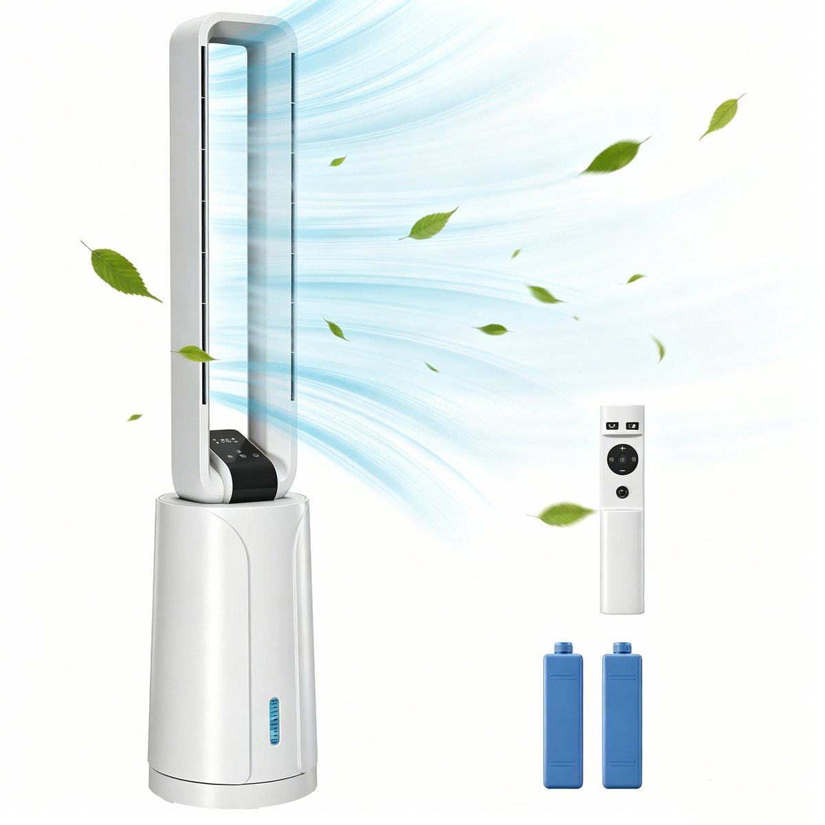 Mobiele Aircooler - 3-in-1 Torenventilator & Luchtkoeler - 1.7 Liter Waterreservoir - Met Afstandsbediening & Timer (15u) - Voor Thuis - Kantoor
