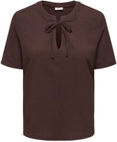 JDY - JDYDEBBIE SS V NECK TOP JRS DIA Dames Top