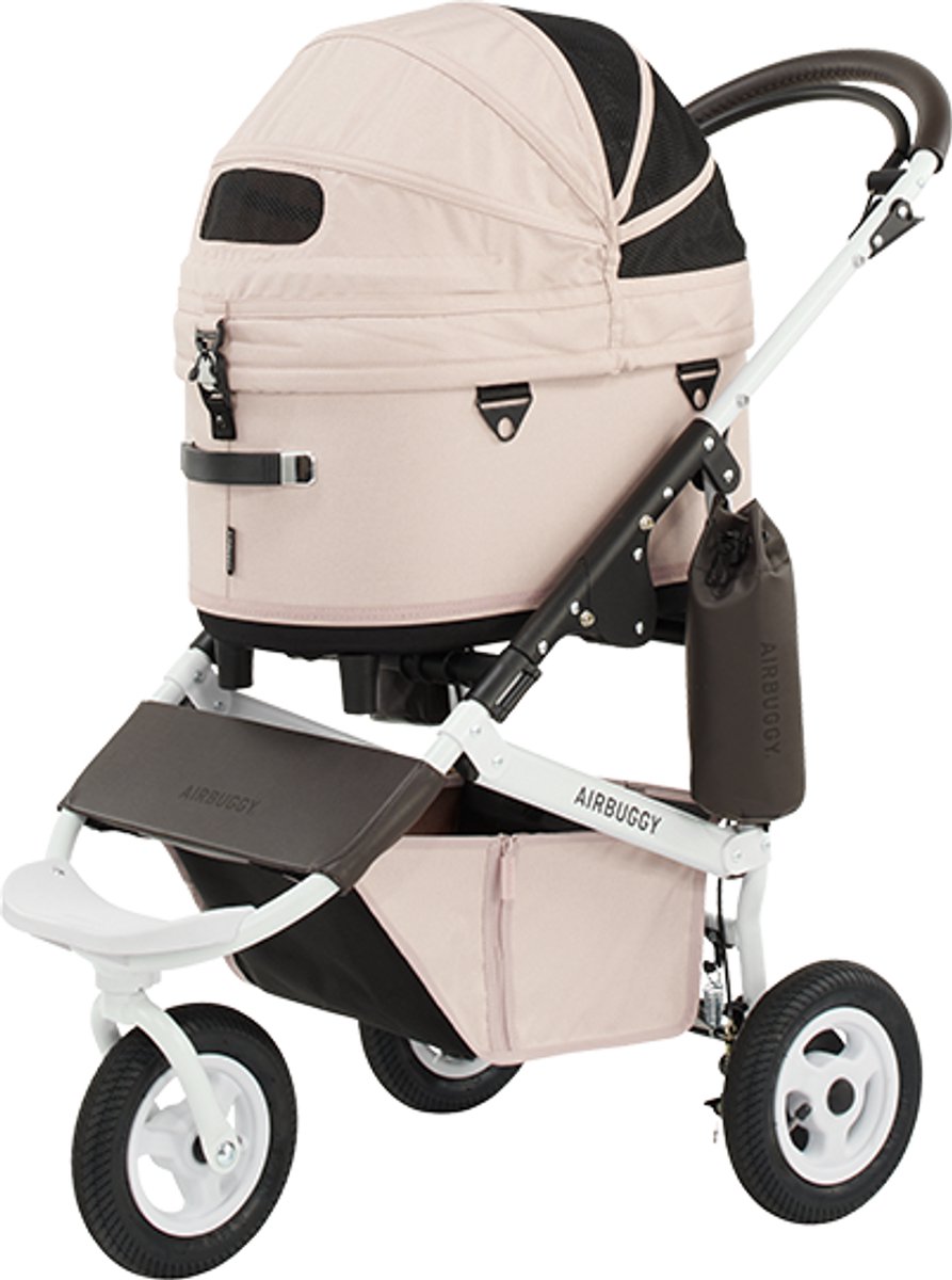 AirBuggy DOME 3 Set Regular – Blossom - Luxe honden buggie - wandelwagen voor huisdieren