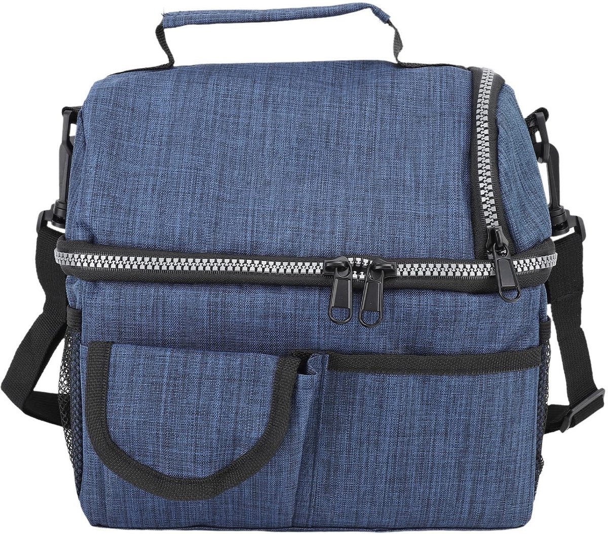 ZEYNOMAX- Lunchtas 7L Grote Capaciteit - Dubbellaags Ontwerp - Waterdicht Oxford-doek - Thermische Isolatie - Koudebescherming - Draagbare Tas - Picknicktas