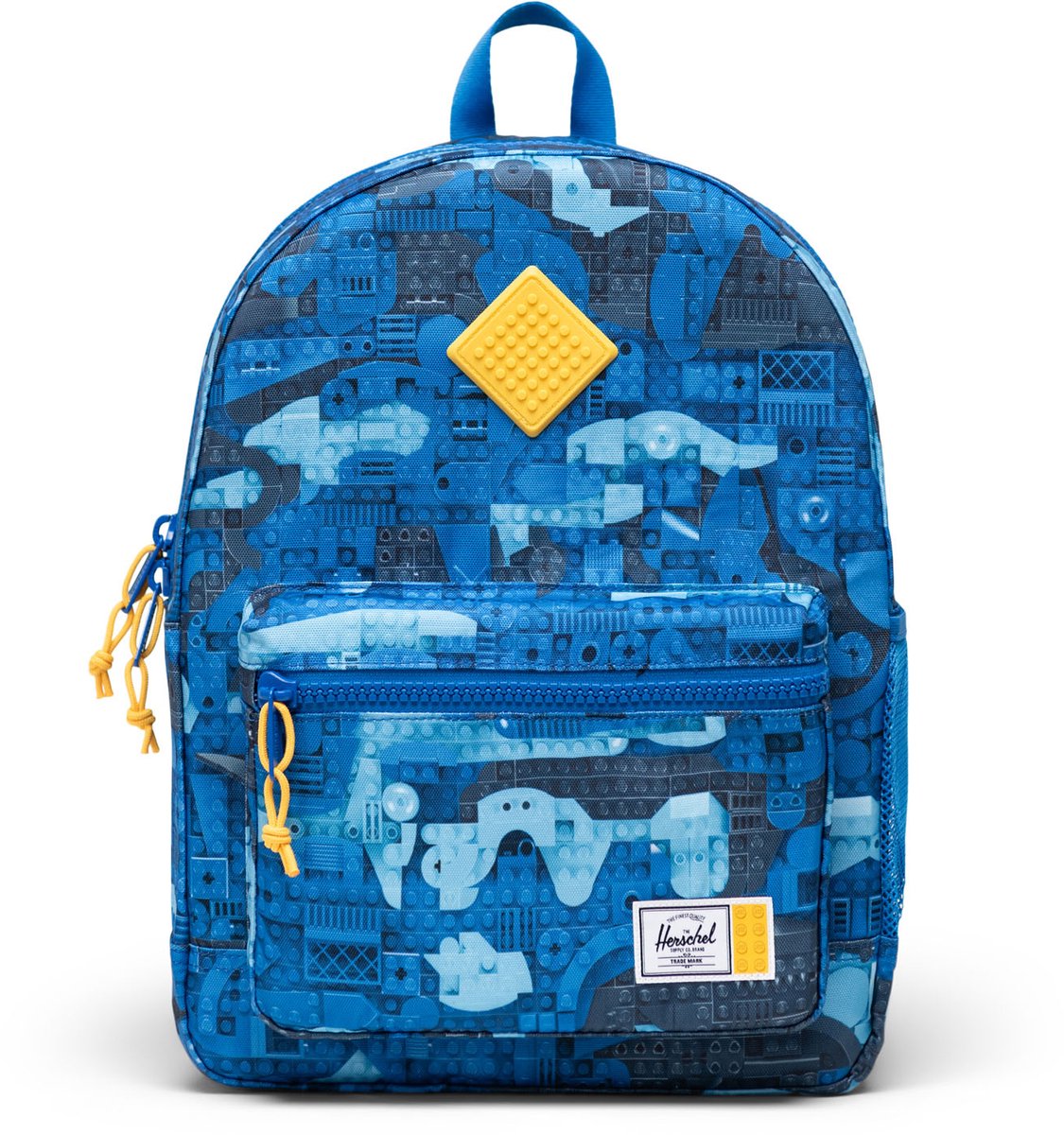 Herschel Supply Co. X LEGO Heritage Kinderruzak abstract bricks blue