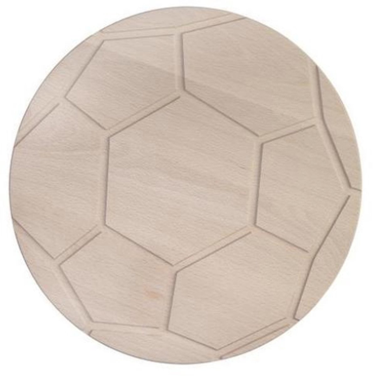 StadsPlanken Voetbal 26 cm Serveerplank Borrelplank Tapasplank