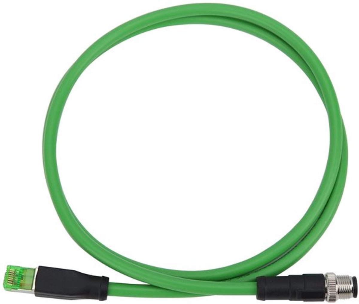 Allecto - Ethernet Kabel M12 naar Rj45 - Ip67 Waterdicht - Industrie