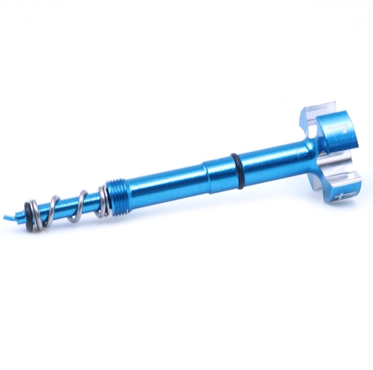 EGoods - Motorfiets lucht brandstof mengschroef voor Hon-da CRF150R Yama-ha Suzu-ki - blauw.