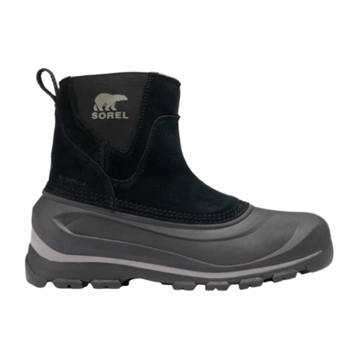 Sorel Men Buxton Pull On Boot WP Quarry-Schoenmaat 42 Zwart