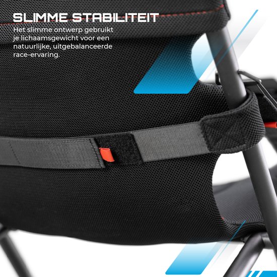 Playseat® Challenge Racestoel - Race Cockpit - Compact & Opvouwbaar - ActiFit - Zwart van Playseat® — afbeelding 2