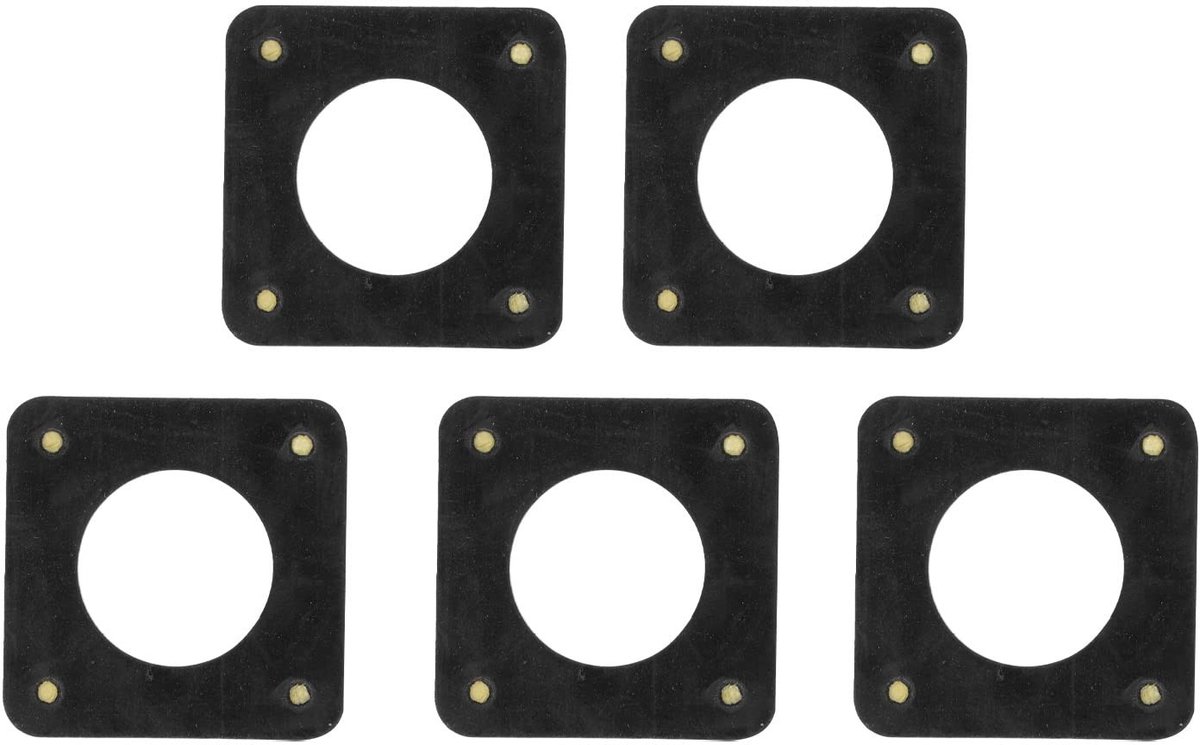 LAUZY - 42 Stappenmotor Demper - Siliconen Schokdemper - Duurzaam en stevig - 2mm - Vermindert motorresonantie - Geschikt voor 17 stappenmotor