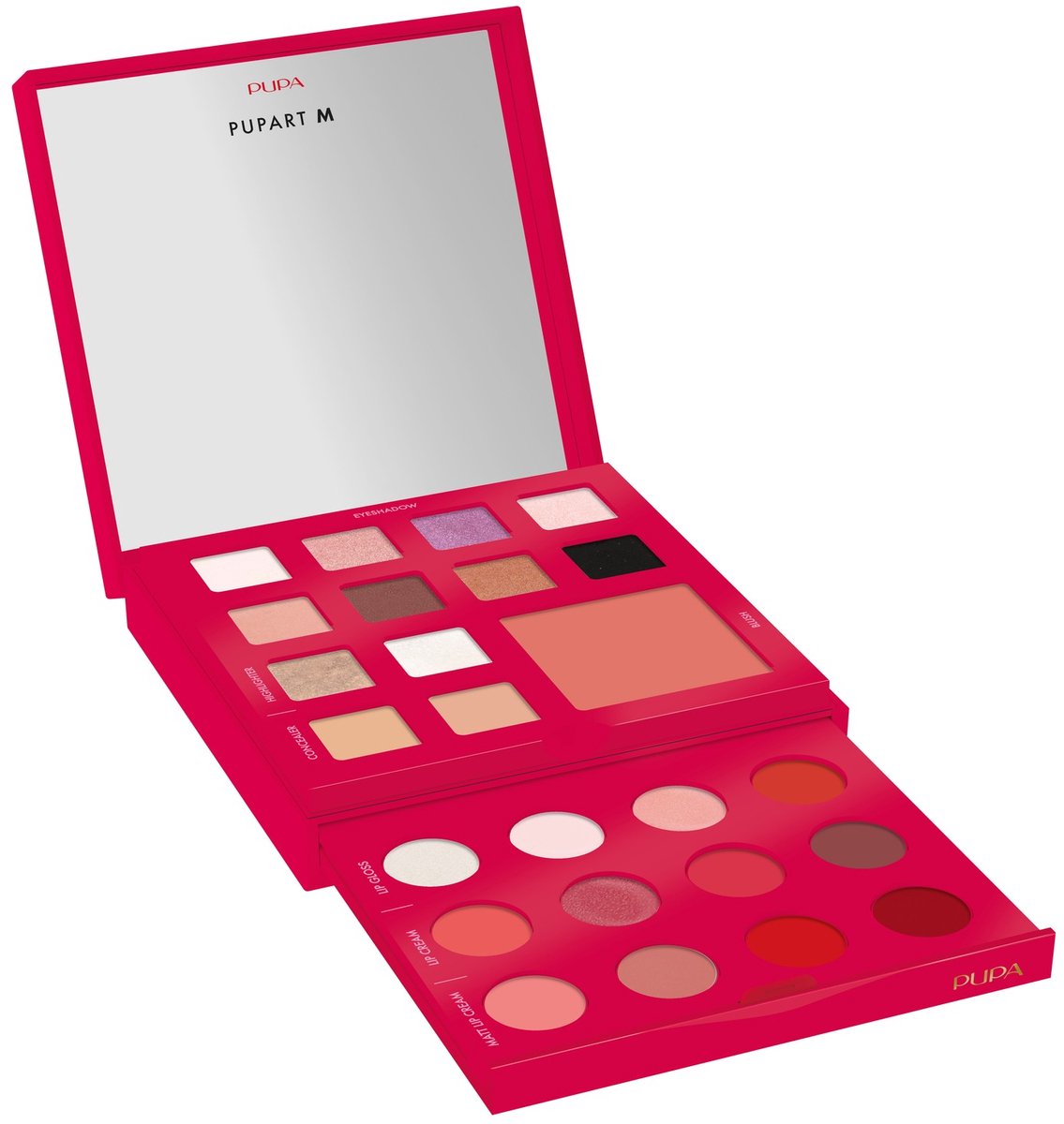 Pupa Pupart M Huidverzorgingsset - 003 Red - 1 stuk