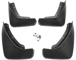 Dailygoods- Modderflappen Perfecte Pasvorm - Spatborden Voor Volvo XC90 2015-2023 - Set Van 4 - Maximale Bescherming - Bestand Tegen Water - Fabrieksgetest