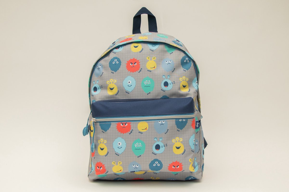 Ancor Rugzak B'LOG PLAY ME Monsters 40x30x18cm - AN-128376