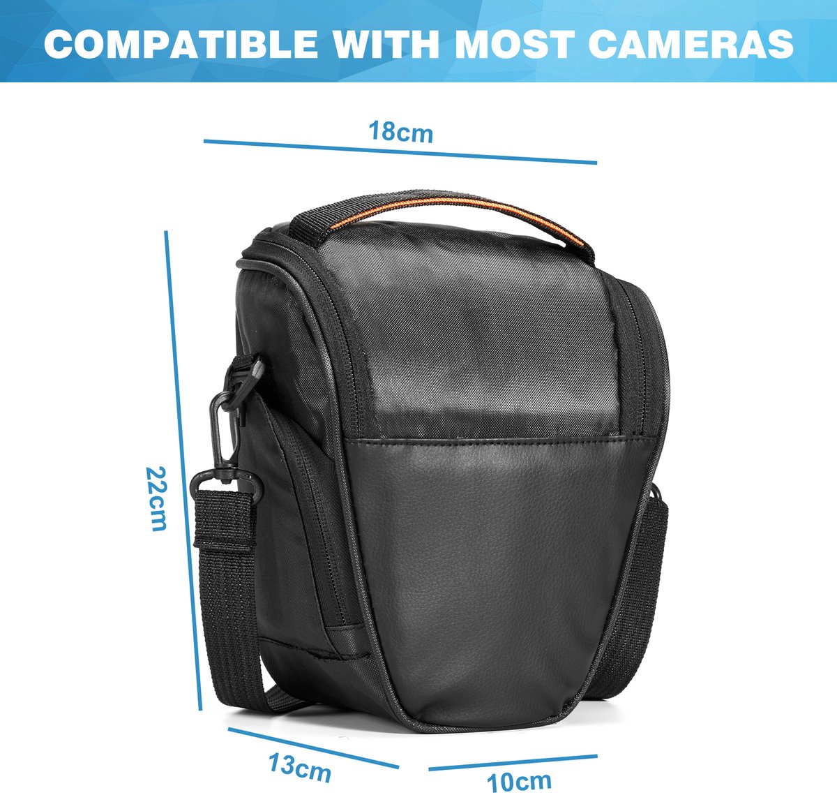 YONO Camera Bag Small zwart thumbnail 6