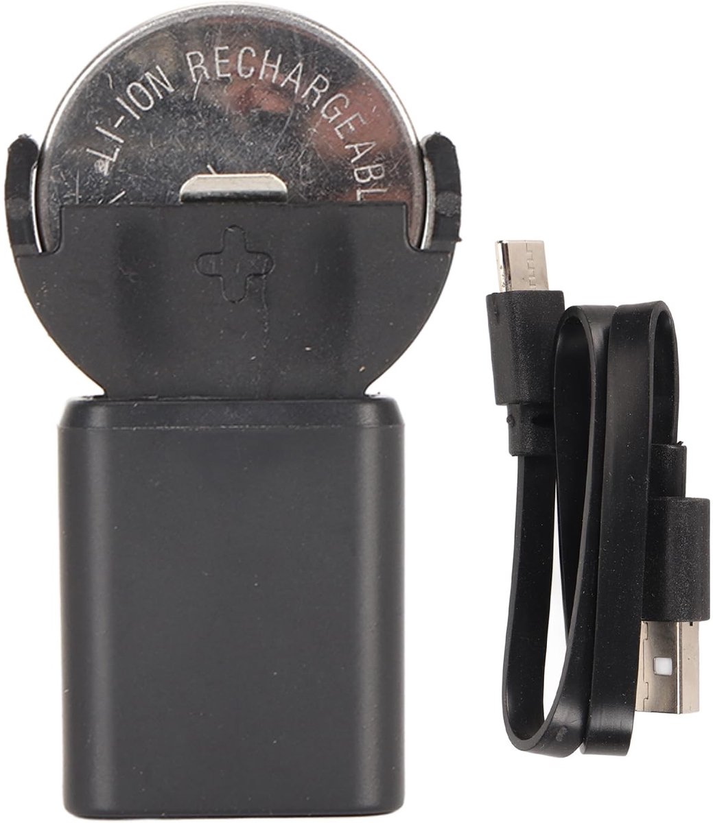 USB Lithium Button Cell Charger - Oplaadbare 2032 Batterijen met 45mAh LIR2032 Batterij