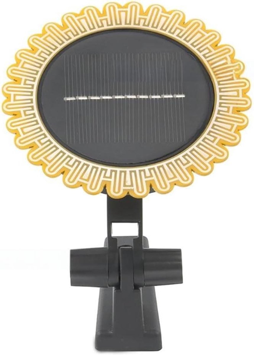 Regensensor Buiten - Slimme Sensor - Buitenmonitoring - Zonne-energie Oplaadbaar - Compact Formaat - Geel Zwart