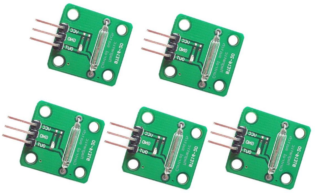 Magnetische Sensor - Schakelaar Set - Elektronische Projecten - Normaal Open Contact - Groen