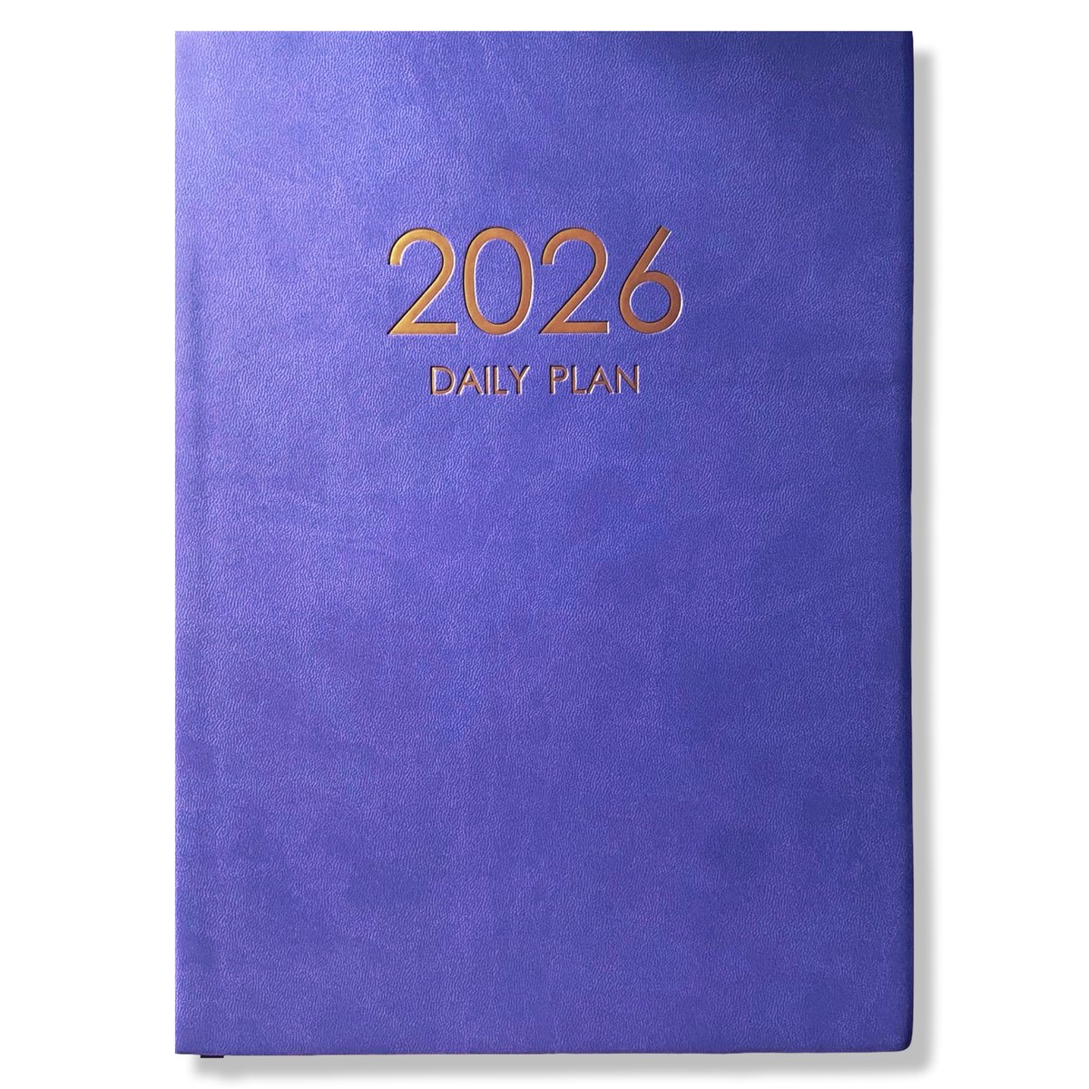 2026 Bureau agenda - Dagagenda 1D/1P - A4 Softcover Lavendel Paars - 21x29cm