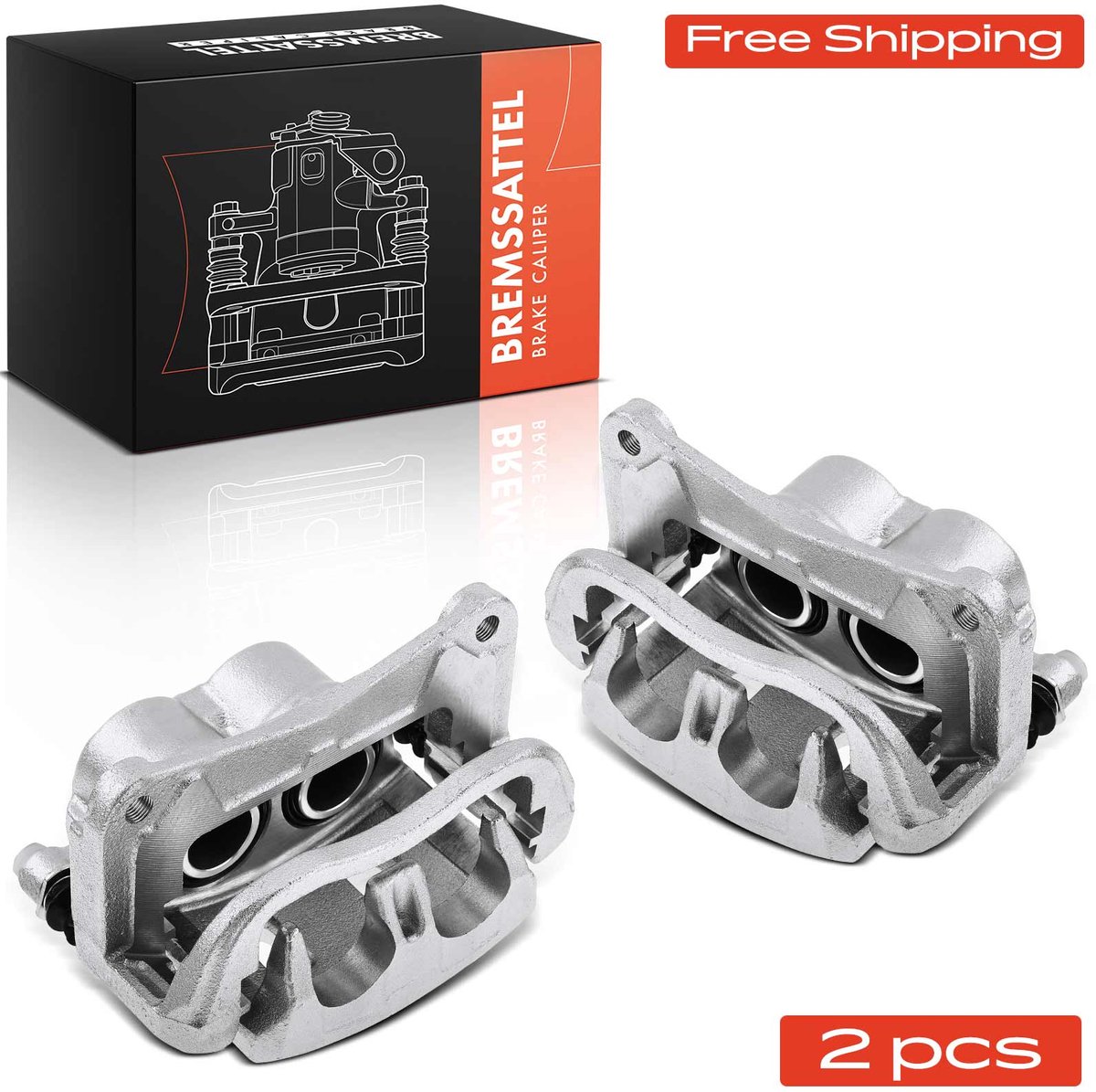 Frankberg 2x Remklauw Voor voor Subaru Forester Impreza Legacy Outback
