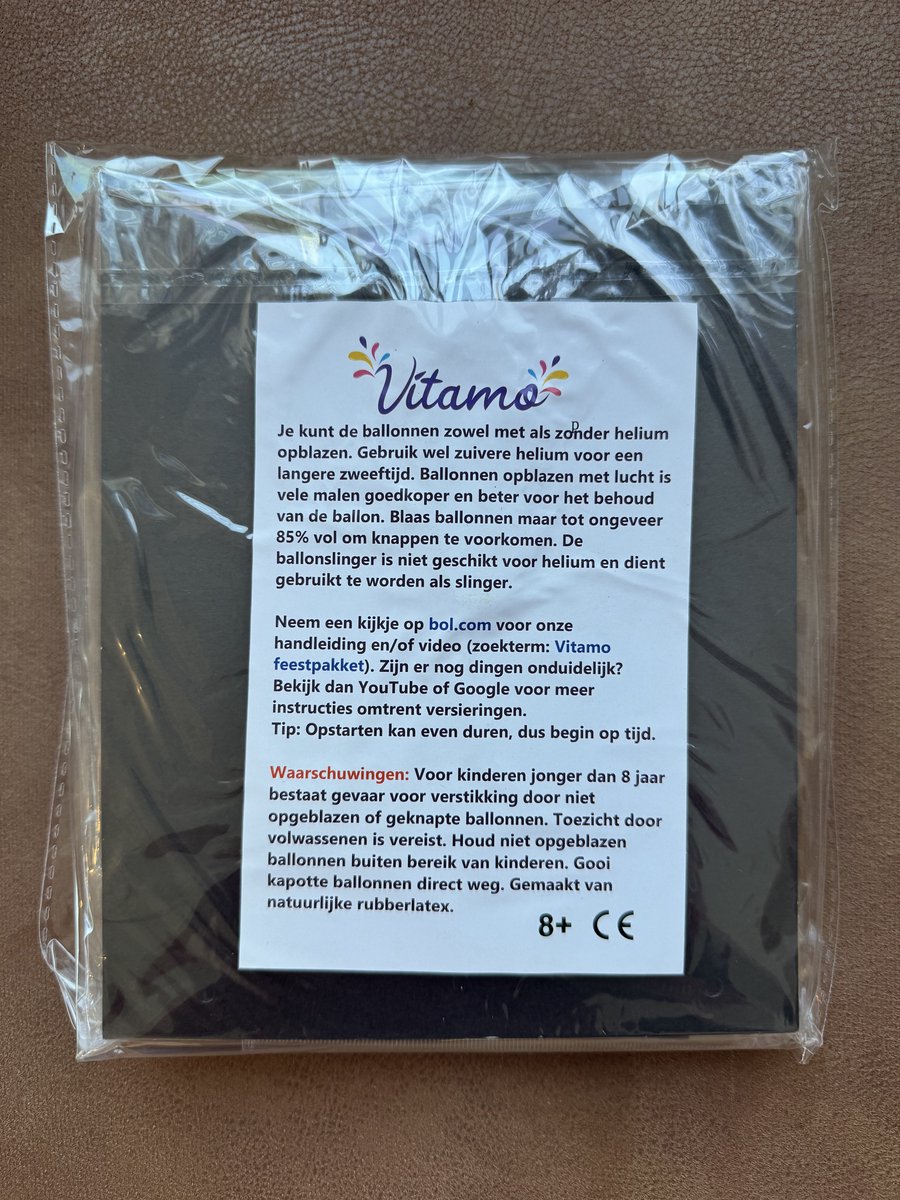 Vitamo™ Zwart & Goud Verjaardag Versiering - Feestversiering - Happy Birthday - Feestpakket - Ballonnen - Slinger - Verjaardagsfeest - Feestartikelen - Feestdecoratie Black & Gold XL — afbeelding 6