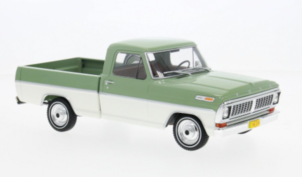 Ford F100 1970 Groen Modelauto 1/24 Whitebox