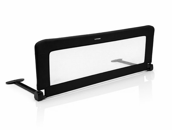 LUVION® Bed Rail SleepGuard – Bedhekje voor Peuters – Opvouwbaar Bedhek – Veilig Bedrek voor Kinderbed – Met Matrasbanden