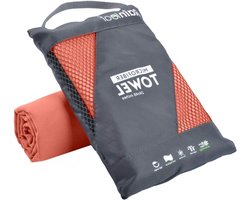 Rainleaf Microvezel handdoek perfecte reis- en sport- en strandhanddoek. Sneldrogend - Super absorberend - Ultra Compact. Geschikt voor kamperen, backpacken, sportschool, strand, zwemmen, yoga