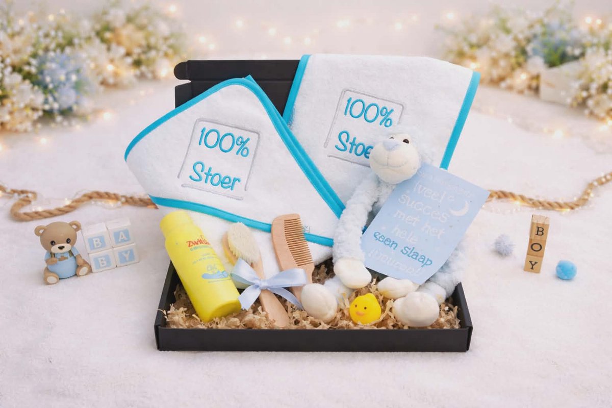Kraamcadeau voor jongens en meisjes - Speenkoord - Baby knuffel - Geurkaars - Kraamcadeau - Gepersonaliseerd cadeau - Babydeken - Babygeschenksets - Geboortecadeau - Babyverzorging - Babyset - Zwitsal - Babypakket - Hawsaz.nl cadeau - Tweeling