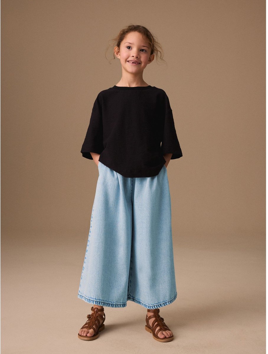Next - Meisjes - Culottebroek - Blauw