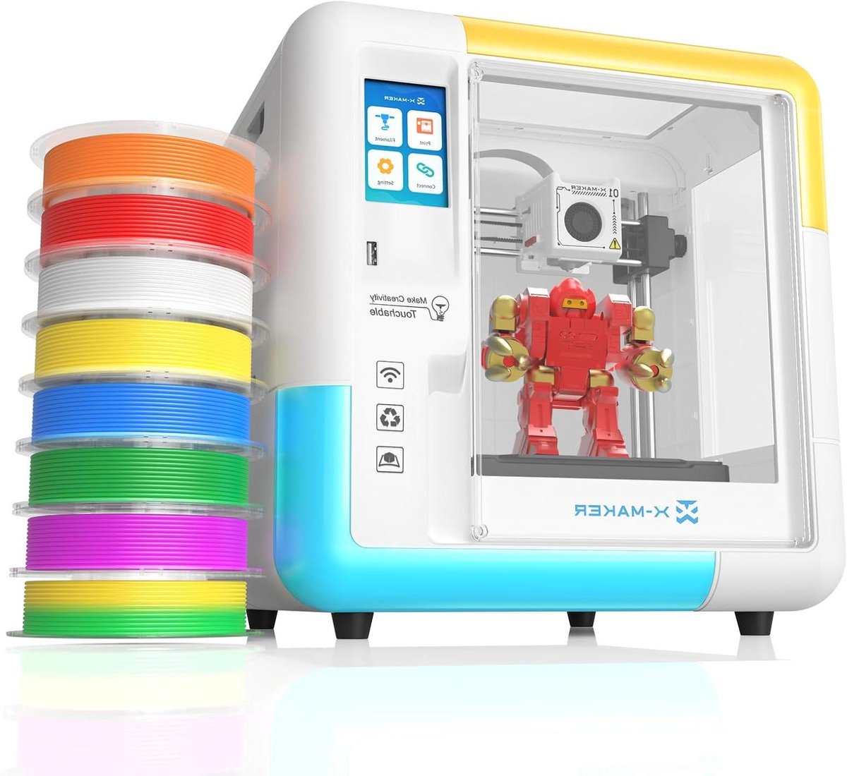 3D Printer - Speelgoed Ontwerper - Creatief Maken - KI Design App - Volledig Gesloten