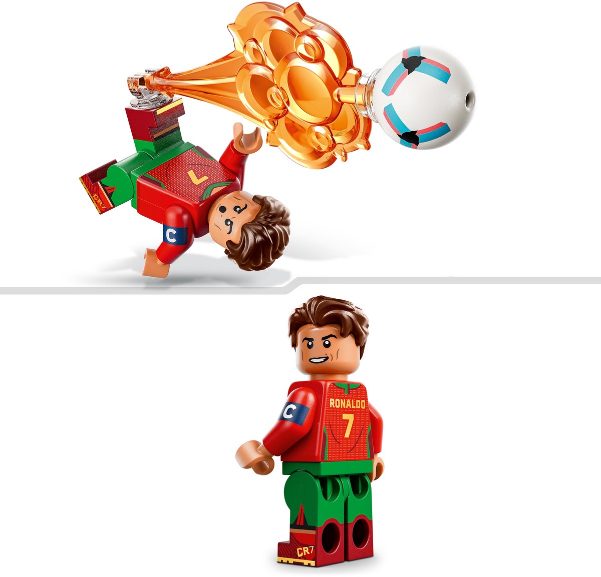 LEGO Editions - Cristiano Ronaldo - Voetbalhoogtepunten CR 7 Voetbal Bouwpakket voor Kinderen - 43012 – foto 4