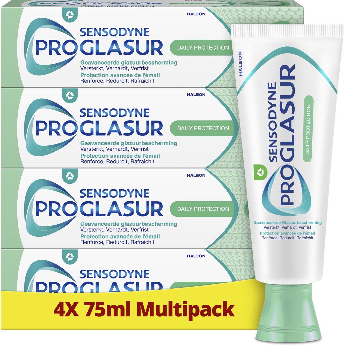 Sensodyne Proglasur Daily Protection Dagelijkse Tandpasta bij Tanderosie 4x 75ml