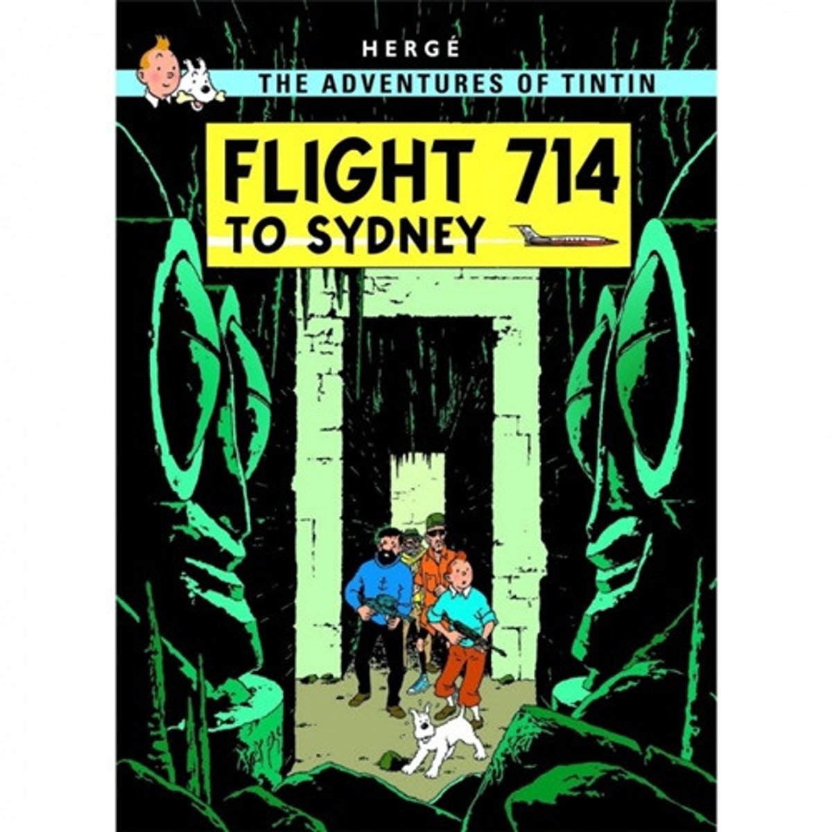 Kuifje coverkaart / ansichtkaart - Tintin Vol 717 Pour sydney - 10x15cm