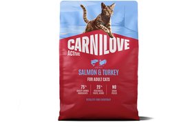 Carnilove active adult all breeds salmon / turkey