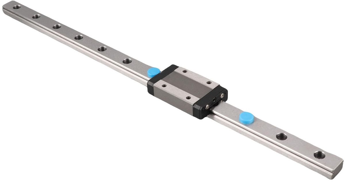 Dailygoody - Mini Linear Rail Guide - MGN12H - Professionele precisie - 300mm - Geschikt voor 3D-printers - Voor DIY-projecten