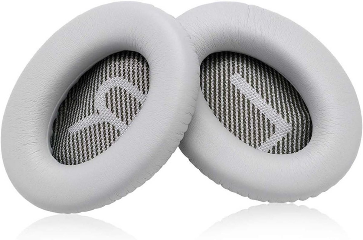 Vervangende Oorkussens voor Bose QC35 en QC25, Comfortabele PU Lederen Oorkussens met Geheugenfoam voor Optimale Geluidsisolatie en Langdurig Gebruik