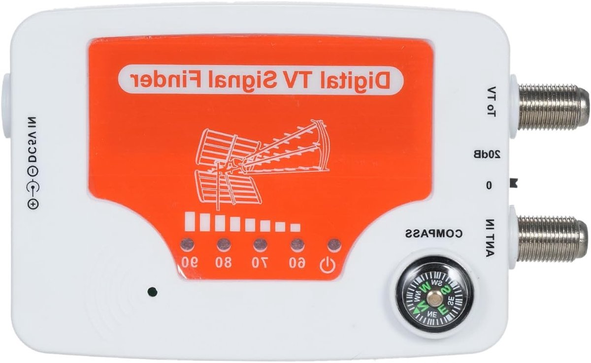 Mini Digitale TV Signaal Detector voor Antenne - Signaalsterkte Meter voor Terrestrial TV en Ontvanger