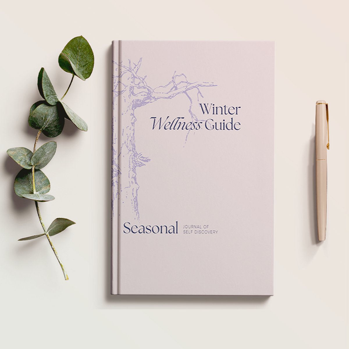 Glimmery Moments® - Winter Wellness Gids | Begeleid Winterjournal | Invulbaar Winter Notitieboek | Reflectie journal | Selfcare Dagboek