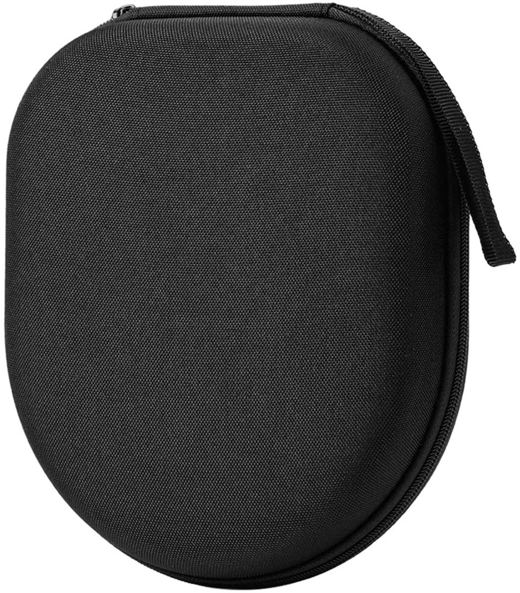 Dailygoody - Zwarte grote hoofdtelefoonhoes - Beschermhoes voor koptelefoon - Draagbare opbergdoos - Universele case - Geschikt voor accessoires