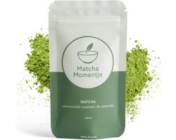 Matcha Momentje Matcha A++ - Matcha Poeder - Ceremoniële Kwaliteit - Japan - Eerste Oogst - 30g