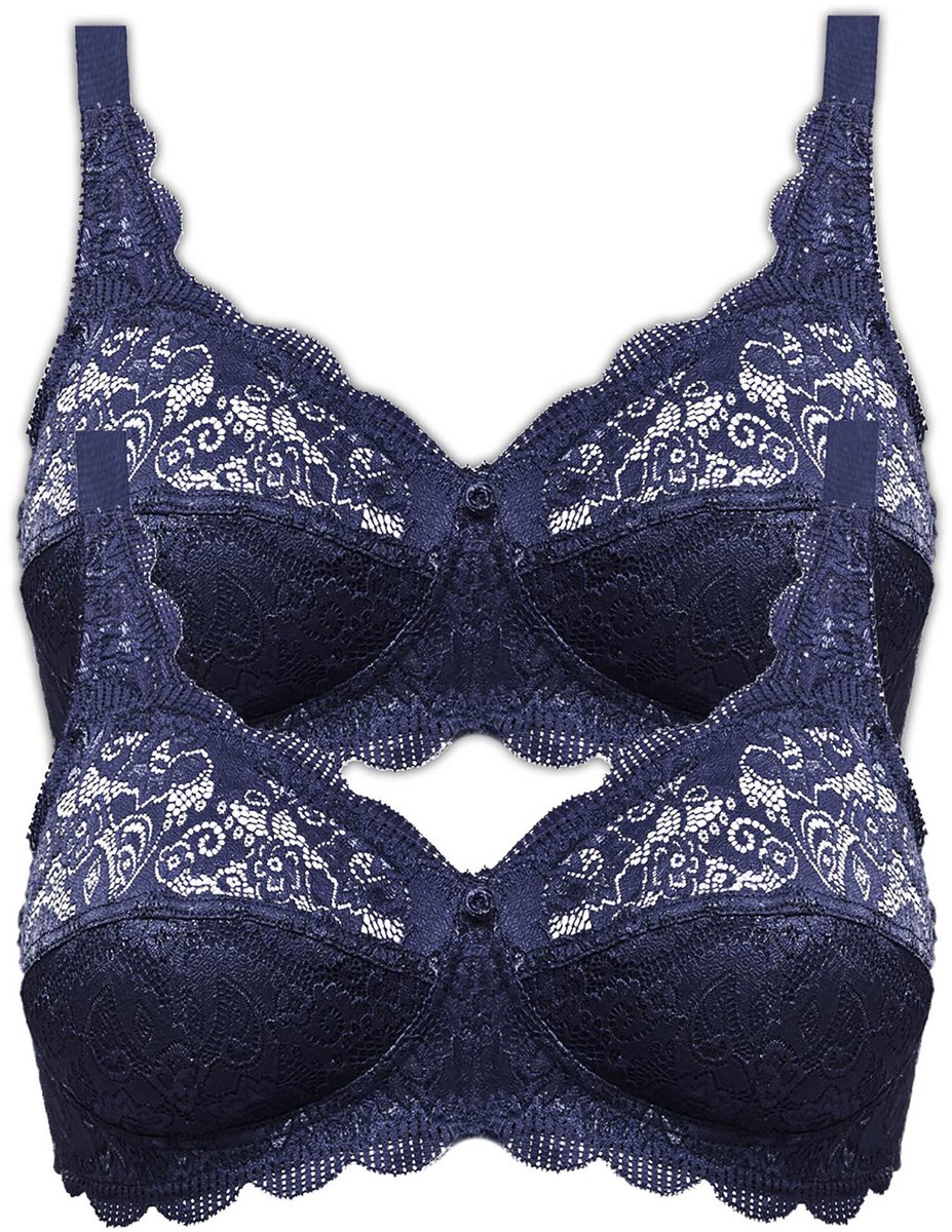 Susa 2-pack BH zonder beugel Latina zee zee