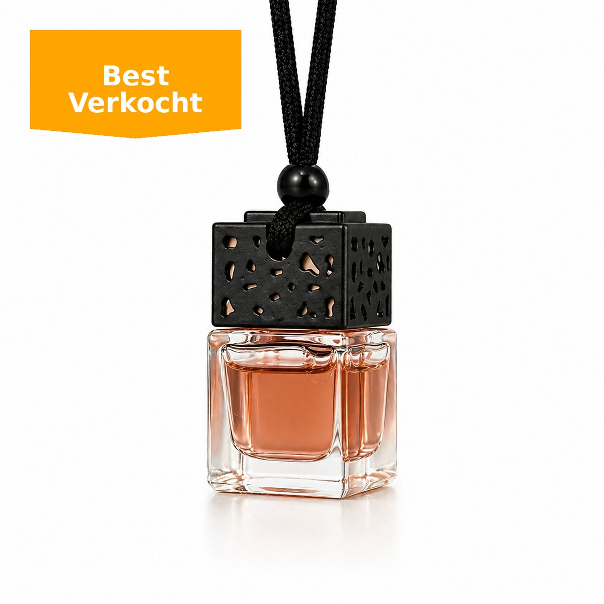 JML Auto Parfum Hanger - Tonka Arabian - 10ML Luxe Autogeur Unisex - 30 Dagen Geur - Warm Zoet Kruidig - Lekvrij Design